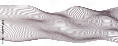 Abstract colour, smooth element swoosh speed wave modern stream transparent background. Abstract wave line for banner, template, wallpaper background with wave design. Vector illustration SVG © halftone vector