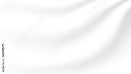 abstract white fabric with soft and smooth background for graphic design element 