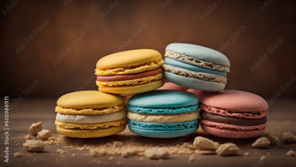 Macaroon. Generative AI Macaroon. Generative AI