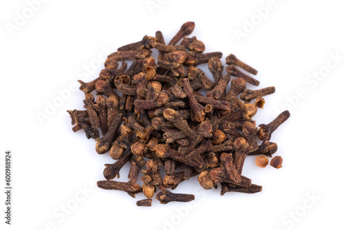 Cloves isolated on white background