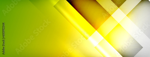 Light and shadow squares and lines abstract background
