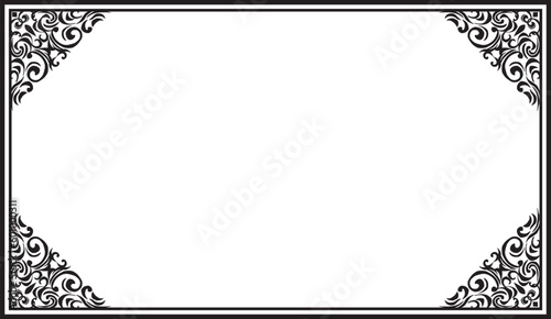 アンティーク　クラシック　フレーム飾り枠セット
