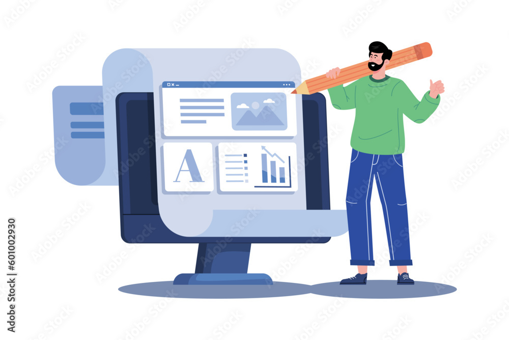 A content marketer develops a content strategy to attract and engage audiences. A content marketer develops a content strategy to attract and engage audiences.