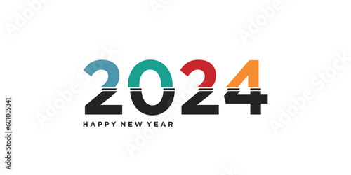 2024 logo vector design with modern idea