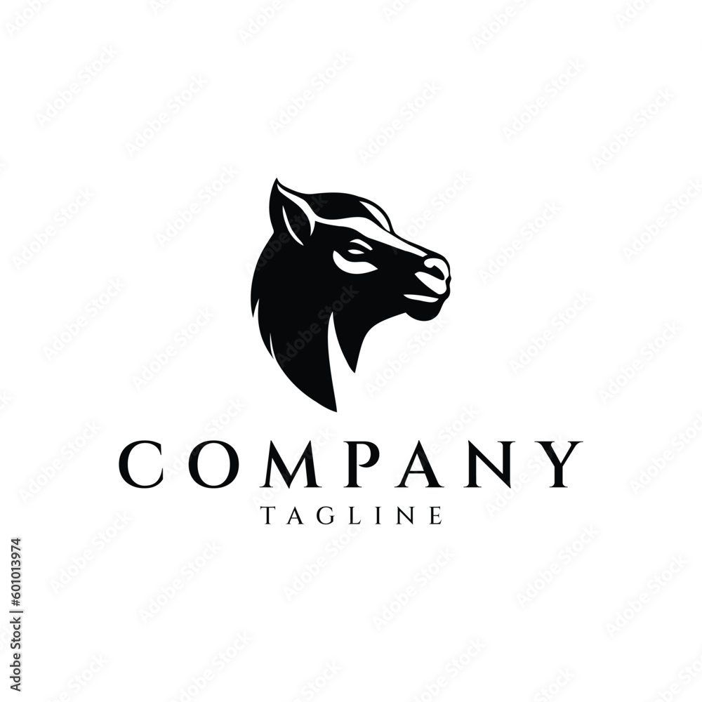 Camel logo design vector illustration Camel logo design vector illustration