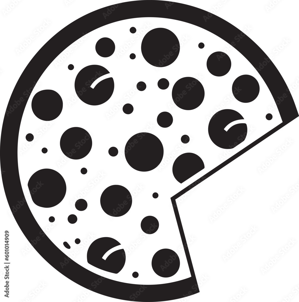 Pizza logo, pizza icon, vector illustration, SVG Pizza logo, pizza icon, vector illustration, SVG