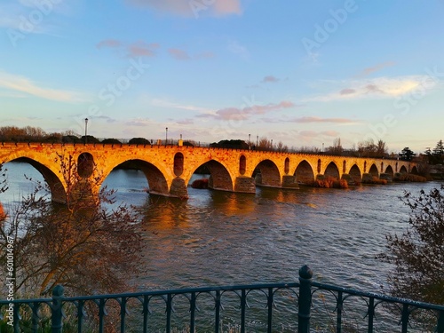 bridge on sunset