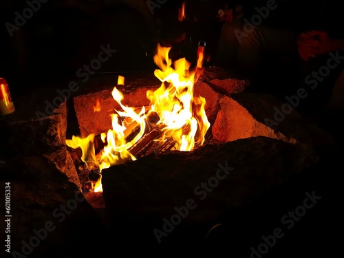 night fire