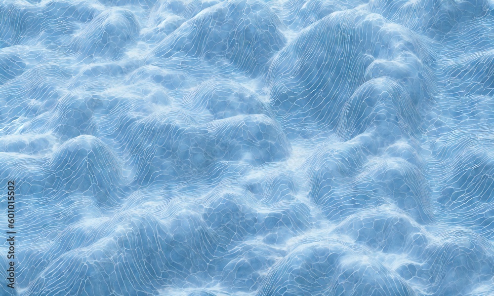 Obraz premium water, wave, plastic background texture, aesthetic ripple water gel, generative ai, generative, ai 