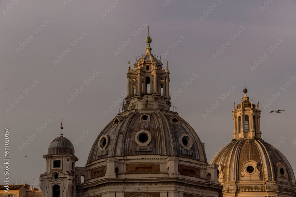 Roofs in beautiful Rome