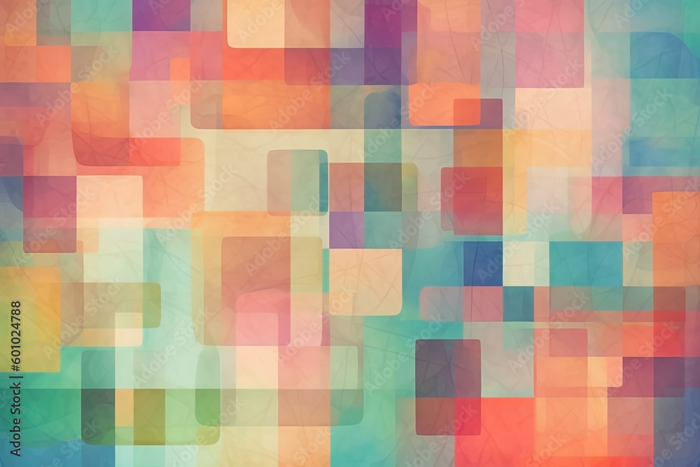 Abstract art colorful blurred background. Modern expressionism painting. Ai generated Abstract art colorful blurred background. Modern expressionism painting. Ai generated