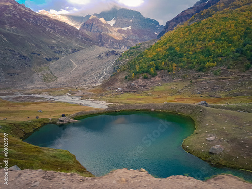 Spoon Lake, Shounter valley; its an adventurous 3.5 hours journey from kel, its a spoon shaped magnificent natural lake, just beneath Hari parbat (The mountain that never surrendered to anyone).