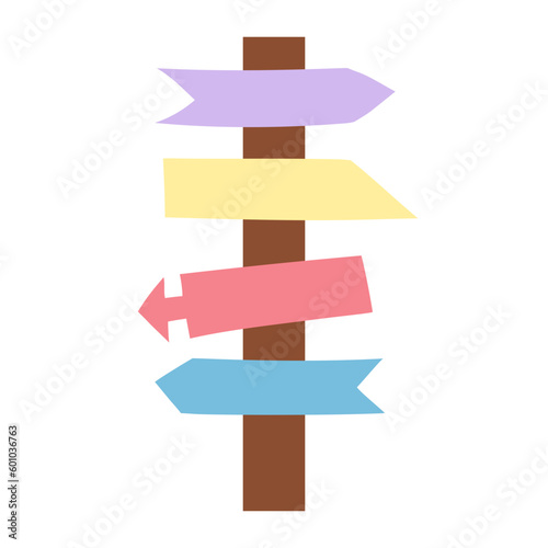 Direction Summer Tropical Beach Element