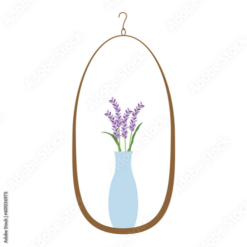 Lavender Hanging Planter Pots