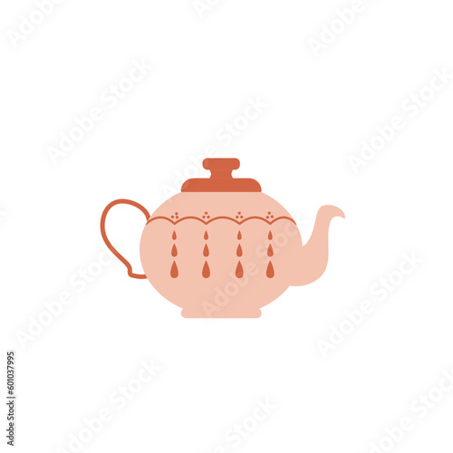 Glitter Teapot Pattern Object