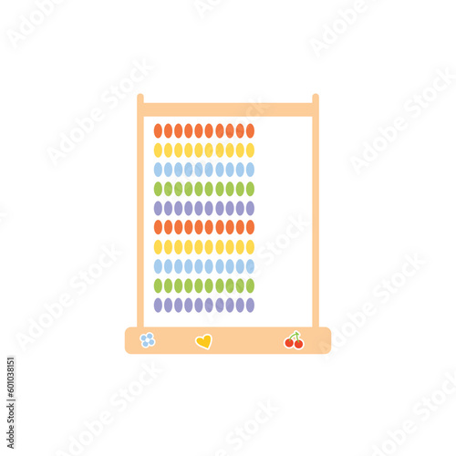 Abacus Classroom Education Objects Vectors