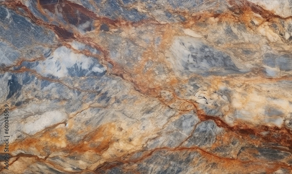 Rustic Marble Texture With High Resolution Granite Surface Design, Real natural marble stone and surface background, generative AI