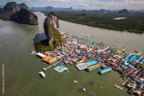 Aerial view of the Thailand landmarks photo