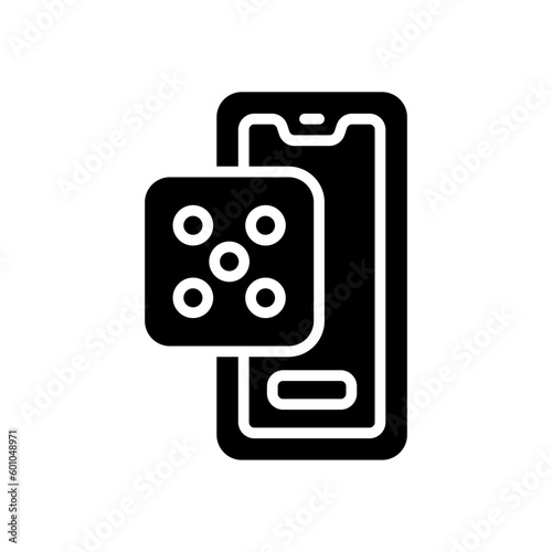 mobile gambling icon for your website, mobile, presentation, and logo design.