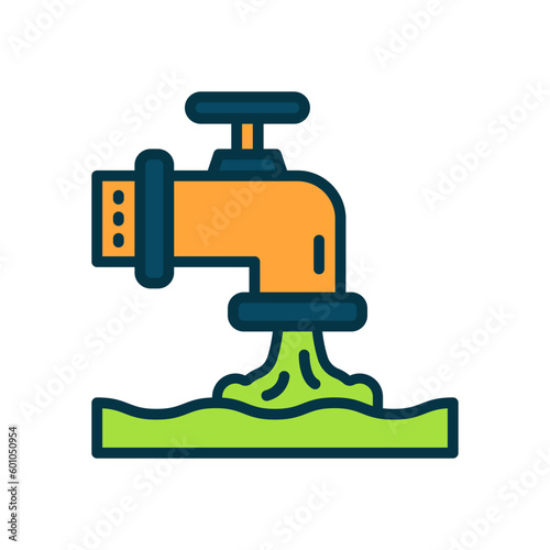 sewage icon for your website, mobile, presentation, and logo design.
