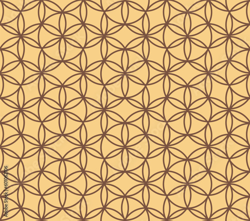 Abstract repeating seamless geometric pattern