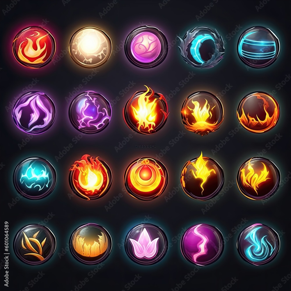 shiny magic sphere game ai generated shiny magic sphere game ai generated