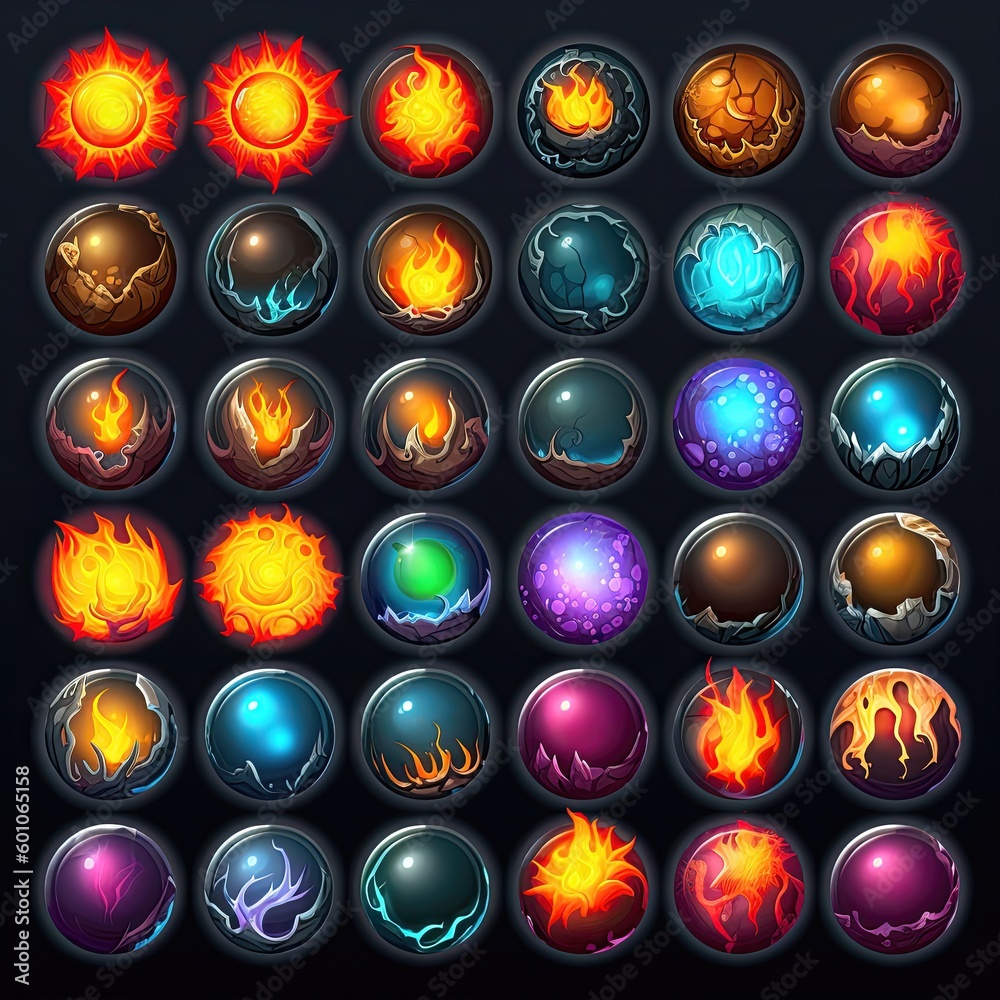 shiny magic sphere game ai generated shiny magic sphere game ai generated