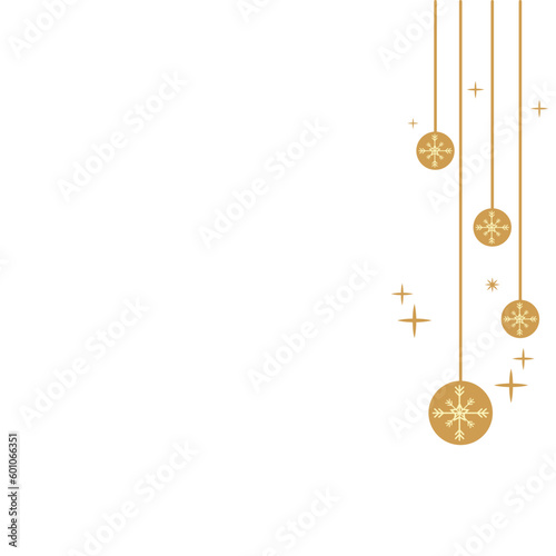 Gold New Year Decoration