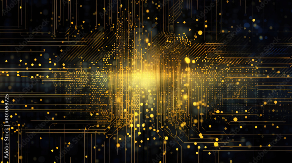 Abstract technology circuit board illustration. Generative AI. Abstract technology circuit board illustration. Generative AI.