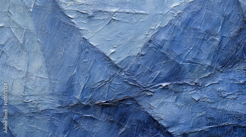 Wallpaper Mural Blue abstract acrylic painting on canvas texture Torontodigital.ca