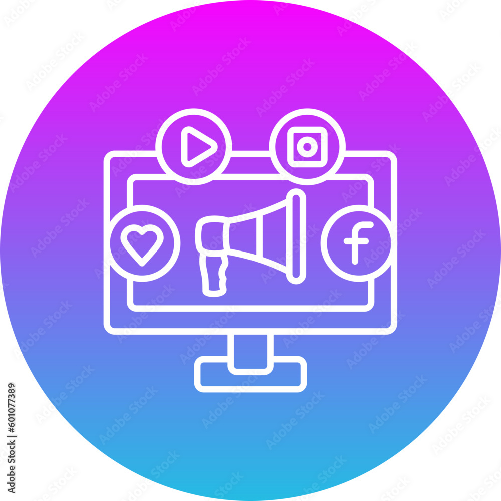 Digital Marketing Icon Digital Marketing Icon