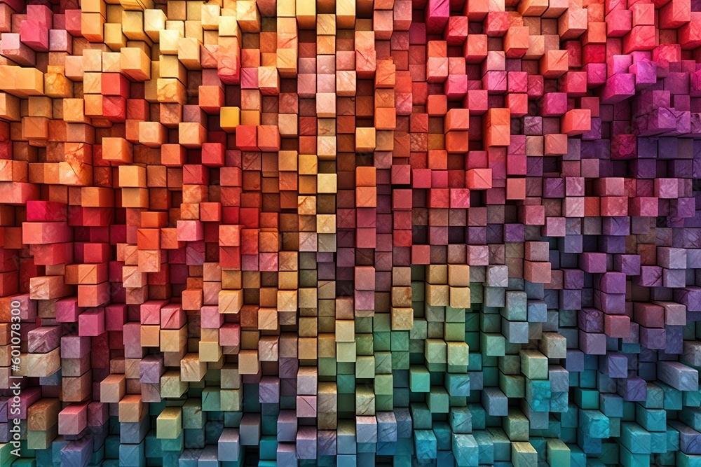 abstract background with squares