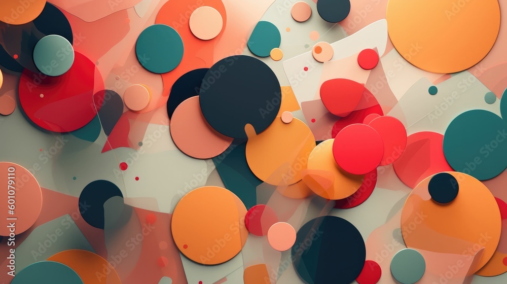 Abstract floating shapes Abstract floating shapes