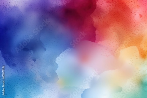 colorful watercolor background - Ai  