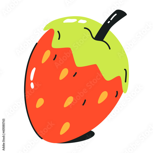 Fruit flat icon for digital use 
