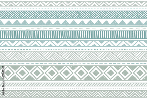 Ethnic vector seamless pattern. Tribal geometric background, boho motif, maya, aztec ornament illustration. rug textile print texture