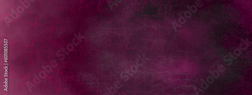 Abstract pink purple craking wall smoke watercolor background. Aquarelle painted gradient effect color splash card paper design. wallpaper template or canvas for paper, retro tiles luxury canvas use 