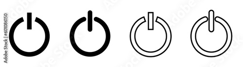 turn on turn off icon computer