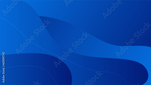 Abstract blue background. Blue wallpaper. Vector illustration.