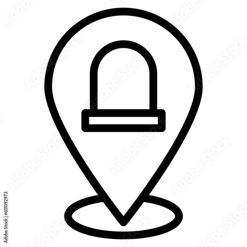 grave location line 