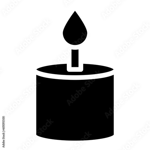 candle glyph 