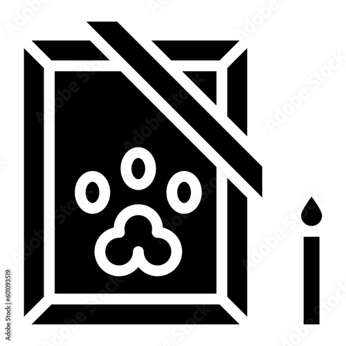 pet photo glyph 