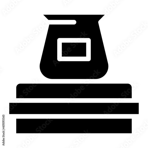 funeral urn glyph 