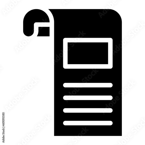 funeral letter glyph 