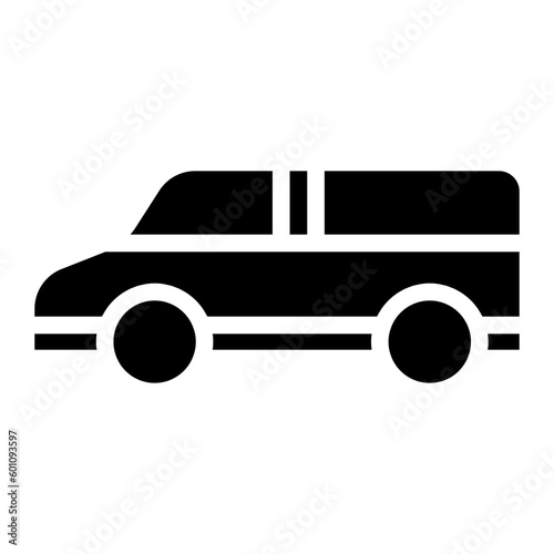funeral car glyph 
