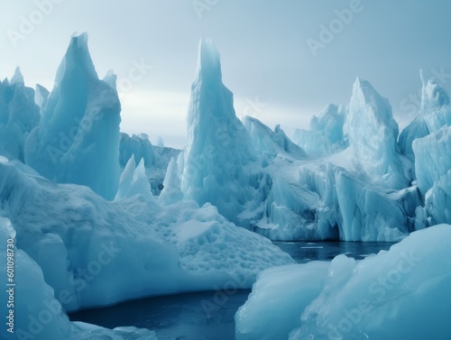 The Pristine Solitude of a Glacial Wonderland © VisualMarketplace