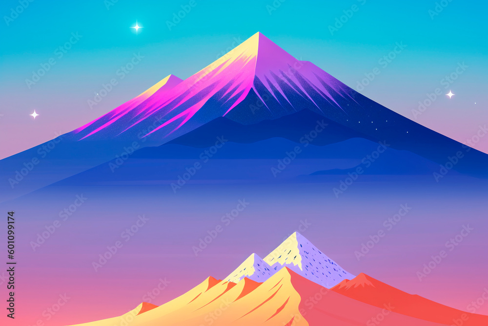 Generative concept art illustration. Generative ai. Generative concept art illustration. Generative ai.