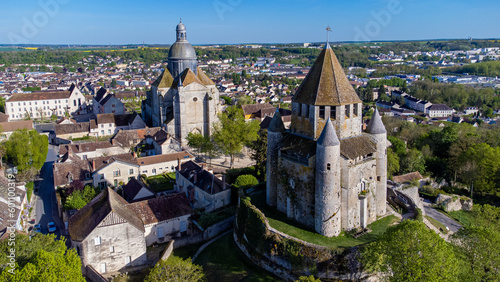 Aerial view of the Tour César (