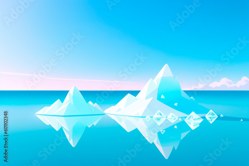 Generative concept art illustration. Generative ai.