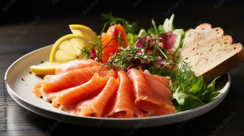 Smoked Salmon Plate